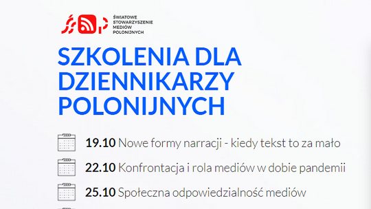 Cykl szkoleń dla Mediów Polonijnych